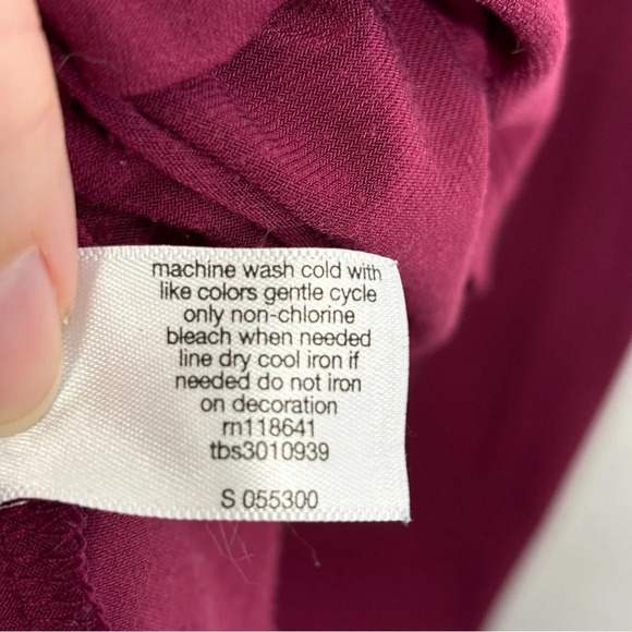 Lane Bryant Simply Chic Collection Goddess Maxi dress size 18/20 Wine Red - Picture 7 of 9